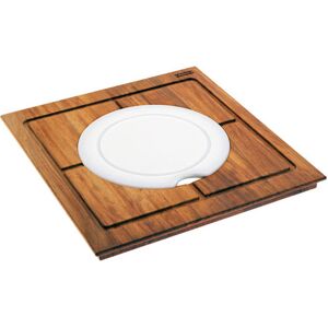Franke 1120016487 Outlet - Tagliere Da Cucina Legno Bianco - 1120016487