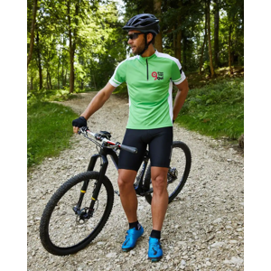 Maglia ciclismo uomo  traspirante zip tasche 150g/m² Personalizzate o neutre James & Nicholson