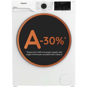 Hotpoint Ariston HB 103 CARE IT, Capacità 10kg, classe A -30%, Motore Inverter, 1400 giri, Display digitale XL, Vapore,