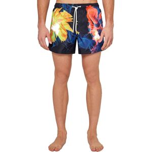 Sundek Costume Boxer Fiori Nero Uomo L