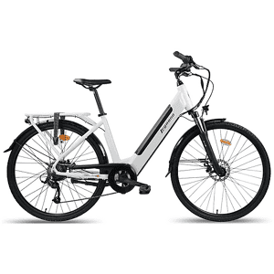 LEGNANO Bicicletta Elettrica Citibike ARIA ECO, ruote da 28",velocità max 25 Km/h, motore 250W, autonomia fino a 60Km, batteria 10000mAh