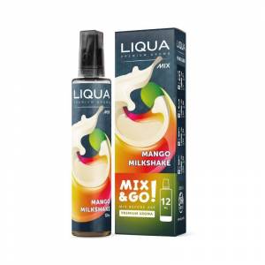 Liqua Mango Milkshake Aroma Scomposto  Liquido Concentrato  Da 12ml Mix&go Per Sigarette Elettroniche