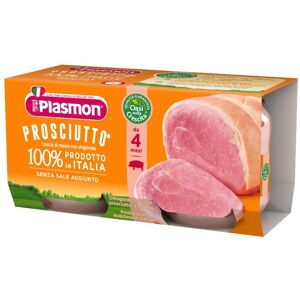 PRINCES ITALIA SpA Plasmon Omogeneizzato Prosciutto Cotto, 2 x80 g
