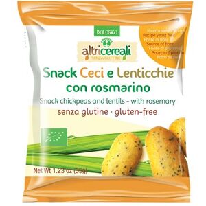 probios altri cereali Altricereali Snack Ceci E Lenticchie Con Rosmarino 35g