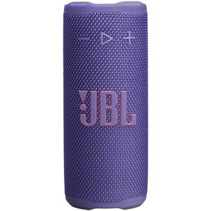 JBL Grip Sistema audio portatile waterproof e drop-proof con connettività wireless Bluetooth e Luce ambientale personalizzabile, Viola