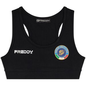 Freddy Top sportivo bambina FGI - Merchandise Ufficiale Nero Junior 8 Anni