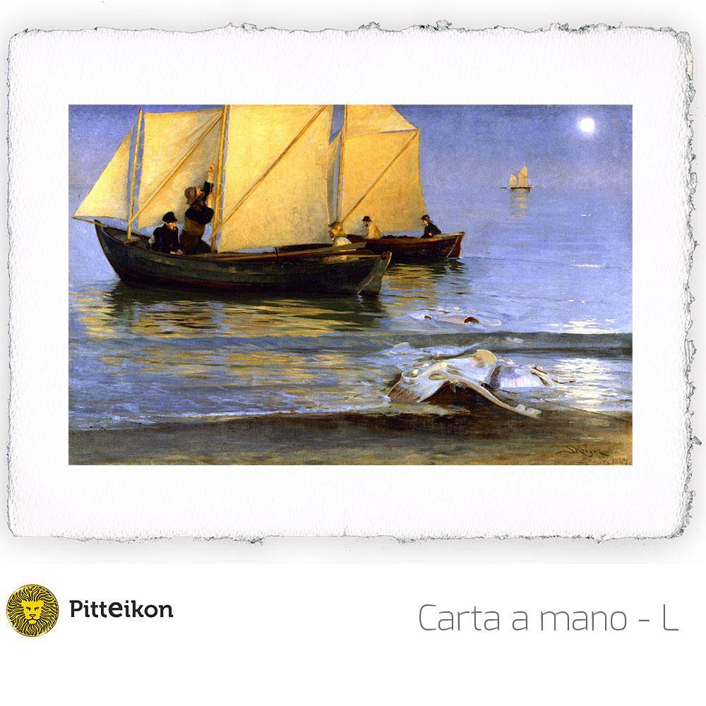 Pitteikon Peder Severin Kroyer - Barche da pesca - 1884
