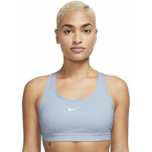 Nike Swoosh W - reggiseno sportivo medio sostegno - donna Light Blue L