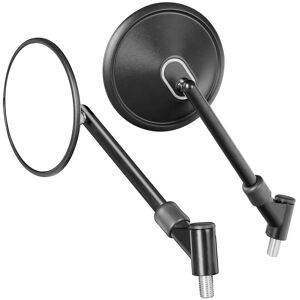 Specchi Retrovisori Moto Lampa Oxi Nero Coppia taglia unica