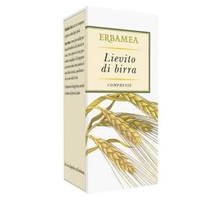 Erbamea Srl Erbamea Lievito di Birra 250 Compresse - Integratore per la Salute e la Bellezza dei Capelli, della Pelle e delle Unghie