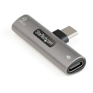 STARTECH - AUDIO VIDEO StarTech.com Adattatore USB C di ricarica e audio - Alimentatore USB-C con porta USB-C Audio per cuffie - Caricabatt (CDP2CAPDM)