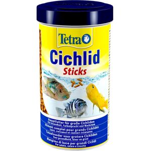500 ml TetraCichlid Mangime Completo in Sticks per Ciclidi e Altri Pesci di Taglia Grossa da Acquario