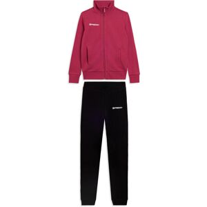 Freddy Tuta sportiva bambina in cotone con zip Malaga- Black Junior 8 Anni