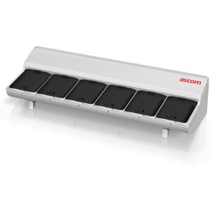 Ascom CR8-AAAA Caricabatterie per dispositivi mobili Telefono Nero, Bianco Interno