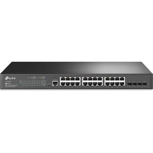 TP-Link Tl-Sg3428 Switch Di Rete Gestito L2/l3 Gigabit 1u Nero Tl-Sg3428
