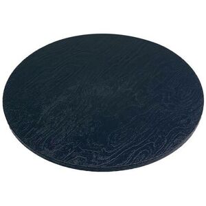 Mc Tagliere Tondo Effetto Legno 25 cm Nero