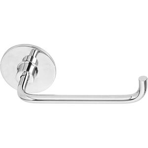Tecnomat PORTAROTOLO APERTO SERIE IDEA IN ZINCO CROMO FISSAGGIO A MURO VITE E ADESIVO 3M
