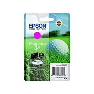 Cartuccia originale Epson C13T34634010 34 Pallina da Golf MAGENTA