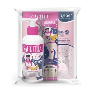 Saugella Girl Detergente Intimo pH 4.5 200ml + Gadget