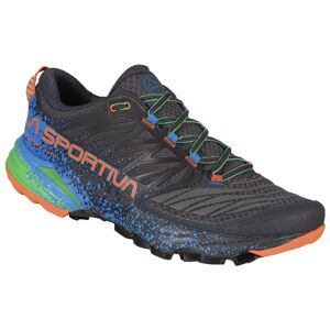 La Sportiva Akasha II - scarpe trail running - uomo Black/Light Blue/Orange 43 EU