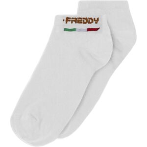 Freddy Calzini Unisex alla caviglia Italia FGI Bianco Donna Medium