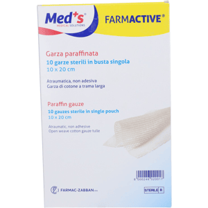 FARMAC-ZABBAN SpA GARZA PARAFFINATA 10X20CM