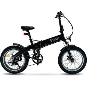 VIVO BIKE Vivobike M-VF21GR bicicletta elettrica Nero, Grigio Alluminio 50,8 cm (20") 26 kg (M-VF21GR)