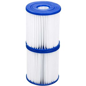 Bestway 2 FILTRI CARTUCCIA I  PER POMPE DA 1249 l/h PER PISCINE