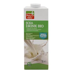 Biotobio Srl La finestra sul cielo - Bevanda Soia Drink senza glutine Bio 1 litro