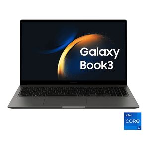 Samsung Galaxy Book3, 15,6 pollici, processore Intel® Core I7 1355U, INTEL Iris Xe Graphics, 16 GB, 1000 GB SSD, Graphite