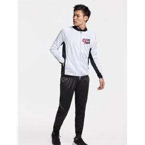 Iliada Giacca Tuta Sportiva Uomo, Zip Laterali, 100% Poliestere Personalizzate o neutre Roly