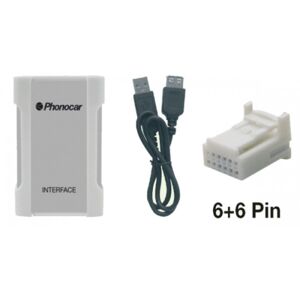 Phonocar Interfaccia Audio Ipod-iphone-usb-sd-mp3 Cd Changer Connection Compatibile Toyota