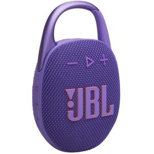 JBL Clip 5 Sistema audio portatile Waterproof e Dustproof con moschettone integrato, Viola
