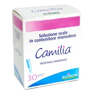 Boiron Srl Camilia Soluzione Orale 30 Flaconcini Monodose da 1ml - Rimedio Omeopatico per l'Infanzia