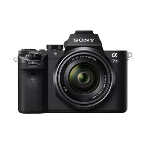 Sony Fotocamera digitale  α Alpha 7 II, fotocamera mirrorless con obiettivo 28-70mm, attacco E, sensore full-frame, 24.3 MP [ILCE7M2KB.CEC]