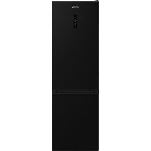 SMEG Rc20kdnd Frigorifero Combinato Capacità 300 Litri Classe Energetica D Raffreddamento No Frost Colore Nero - Rc20kdnd