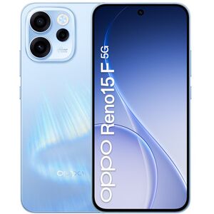 Oppo Reno15 F 5G AI Smartphone, Tripla fotocamera 50+8+2MP, Selfie 50MP, Display 6.57'' 120HZ AMOLED FHD+, 6500mAh, RAM 8GB(Esp2GB/4GB/8GB)+ROM 256GB [Ve