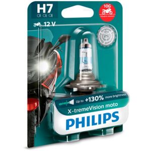 Philips Lampada ad incandescenza alogena H7 X-tremeVision Moto 130% 12V, 55W