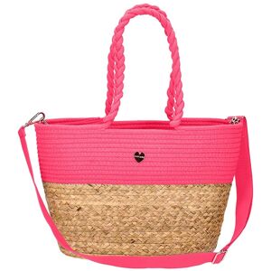 Hat You Borsa Pochette Rafia Fuxia Donna TU
