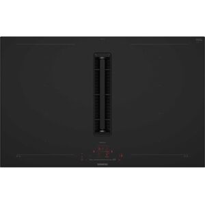 Siemens EX87BHL26E StudioLine Piano induzione iQ700 cappa aspirante, Matt Edition, Flex Zone, con cornice, da appoggio, 80cm