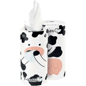 - Fazzoletti in tubo TSoffio Mucca 3 veli 40 pezzi 7x7x14 cm