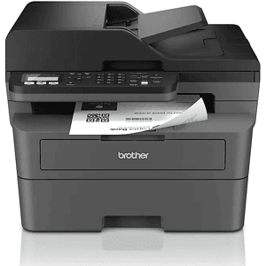 Brother Stampante Laser Multifunzione 4 in 1 bianco e nero  MFC-L2800DW, A4, Fronte retro manuale, Ethernet, WiFi, Nera