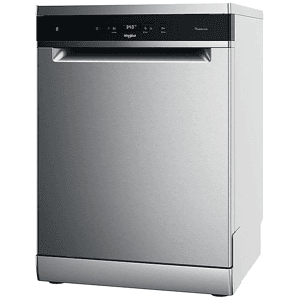 Whirlpool LAVASTOVIGLIE Libera installazione (FS)  WFC 3C26 PF X, Programmi 8, Dimensioni: L 60 cm, A 85 P 59 Rumorosità 46 dB(A), Consumo di acqua 9,5 l, INOX, Classe E
