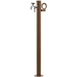 belfer Fontana da Giardino con Doppio Rubinetto 42/SRR Ruggine...