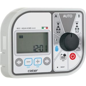 Claber programmatore elettronico Aqua-Home 4-6-8