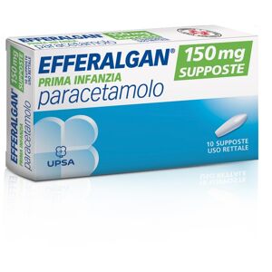 Upsa Italy Srl Efferalgan Prima Infanzia 10 Supposte 150mg - Paracetamolo per Bambini