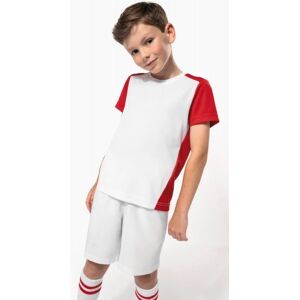 T-shirt bambini sportiva bicolore ecosostenibile Personalizzate o neutre PROACT®