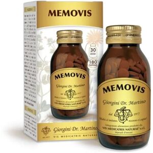 Dottor Giorgini Dr Giorgini Memovis Integratore per Memoria e Funzioni Cognitive 180 Pastiglie