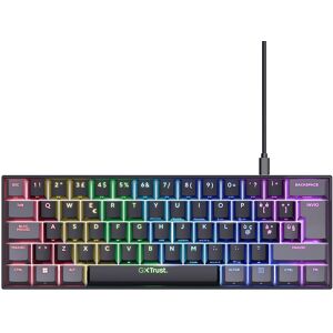 Trust Tastiera Mini Gaming IT GXT867 ACIRA Retroilluminata