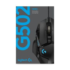 Logitech G G502 HERO mouse Mano destra USB tipo A Ottico 16000 DPI (910-005470)